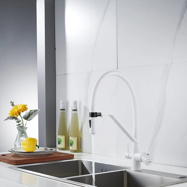 Изображение товара Смеситель Shevanik S278C (белый)