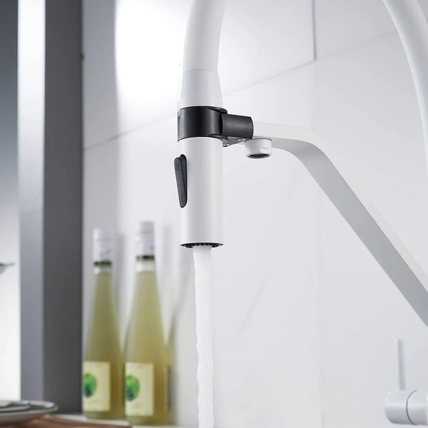 Изображение товара Смеситель Shevanik S278C (белый)