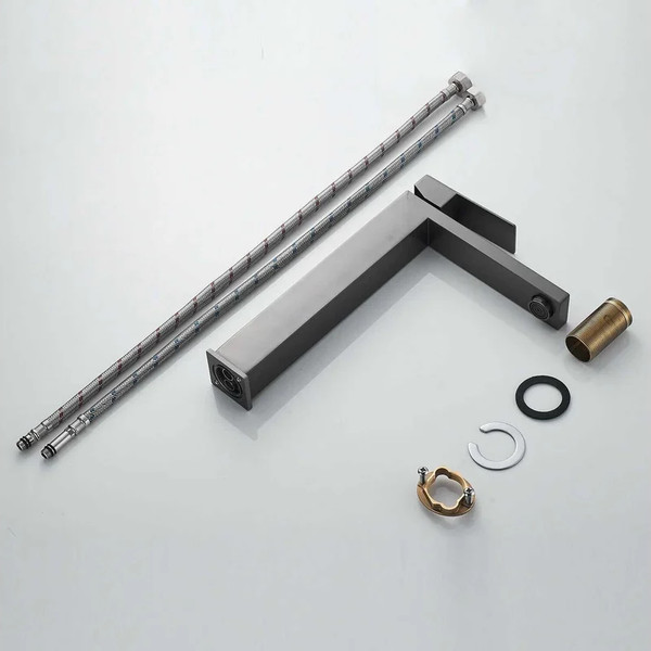 Изображение товара Смеситель Shevanik S7011T (оружейная сталь)