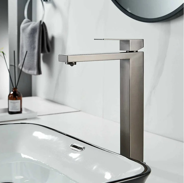 Изображение товара Смеситель Shevanik S7011T (оружейная сталь)