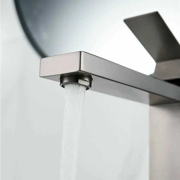 Изображение товара Смеситель Shevanik S7011T (оружейная сталь)