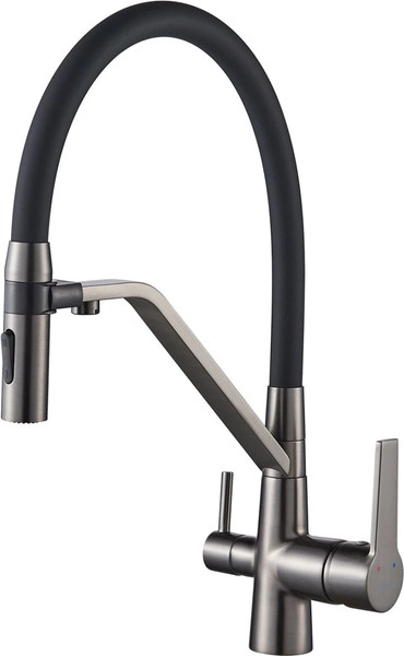 Изображение товара Смеситель Shevanik S278T (оружейная сталь)