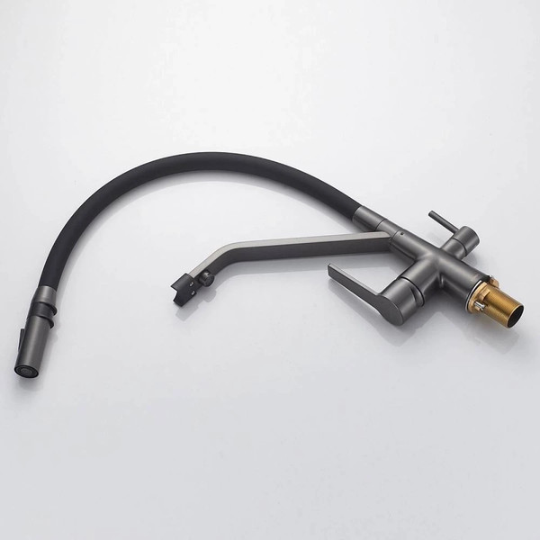 Изображение товара Смеситель Shevanik S278T (оружейная сталь)