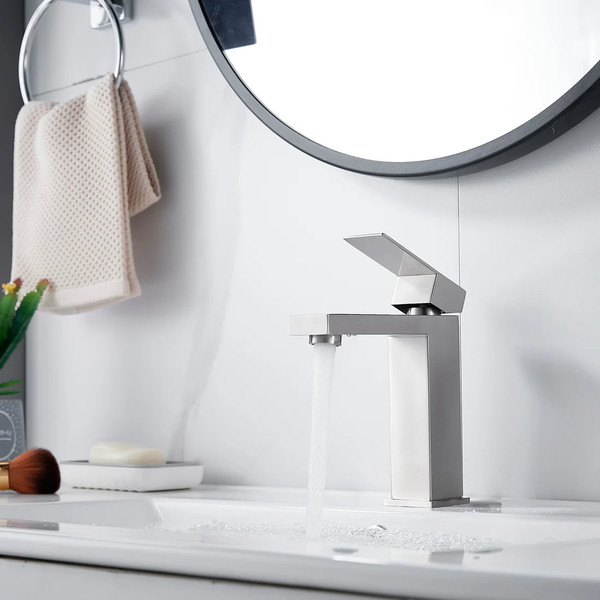 Изображение товара Смеситель Shevanik S7001L (сатин)