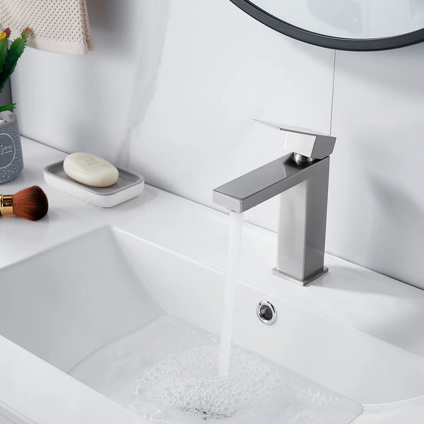 Изображение товара Смеситель Shevanik S7001L (сатин)