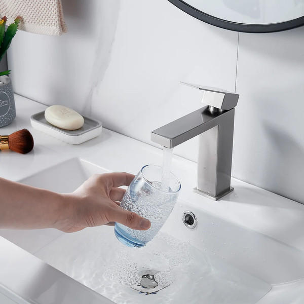 Изображение товара Смеситель Shevanik S7001L (сатин)