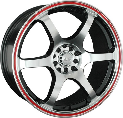 Изображение товара Литой диск LS wheels LS 544 18x8.5" 5x100мм DIA 73.1мм ET 40мм BKFRL