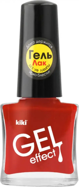 Изображение товара Лак для ногтей KIKI Gel Effect тон 010 (6мл)