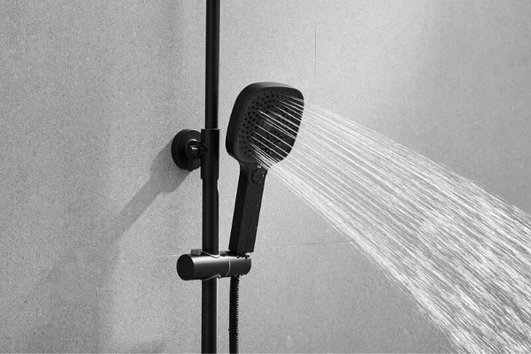 Изображение товара Душевая система со смесителем Shevanik S9736H (черный)