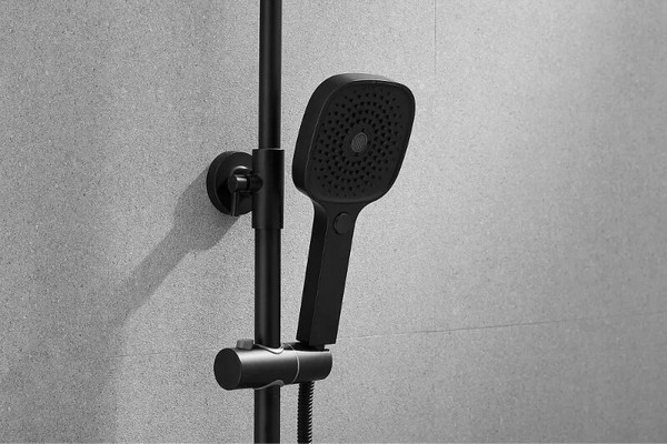 Изображение товара Душевая система со смесителем Shevanik S9736H (черный)