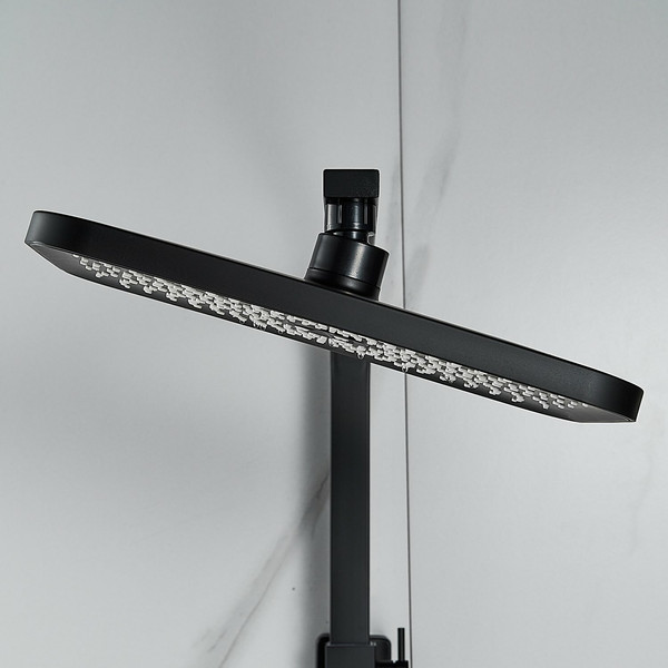 Изображение товара Душевая система со смесителем Shevanik S7036H (черный)