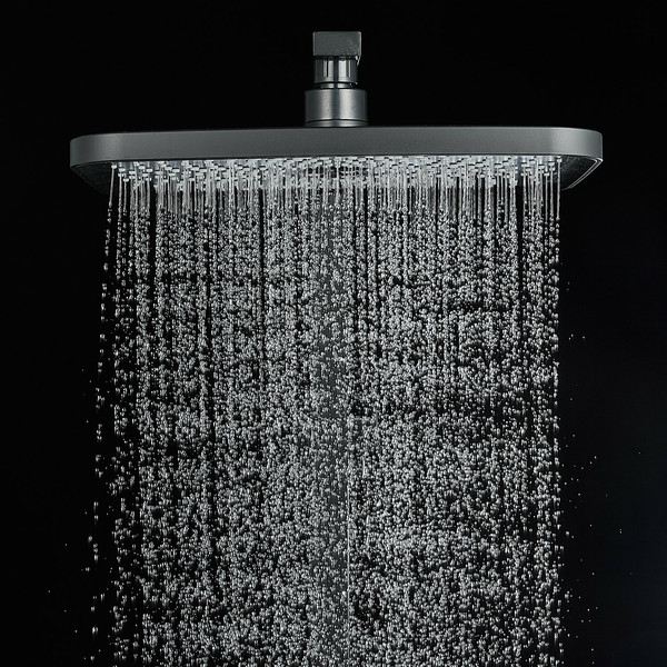 Изображение товара Душевая система со смесителем Shevanik S7036H (черный)