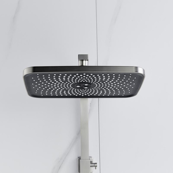 Изображение товара Душевая система со смесителем Shevanik S7036L (сатин)