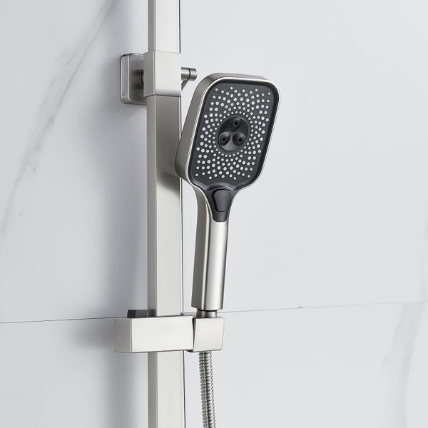 Изображение товара Душевая система со смесителем Shevanik S7036L (сатин)