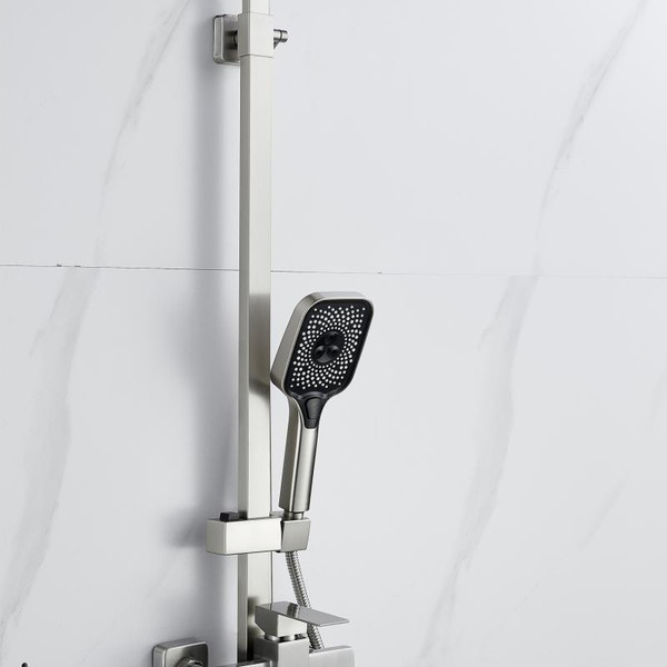 Изображение товара Душевая система со смесителем Shevanik S7036L (сатин)