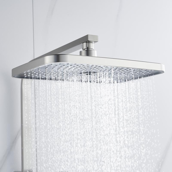 Изображение товара Душевая система со смесителем Shevanik S7036L (сатин)