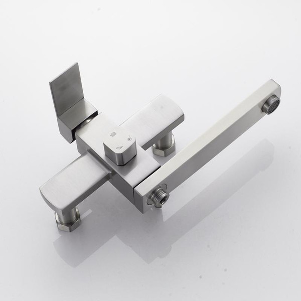 Изображение товара Душевая система со смесителем Shevanik S7036L (сатин)