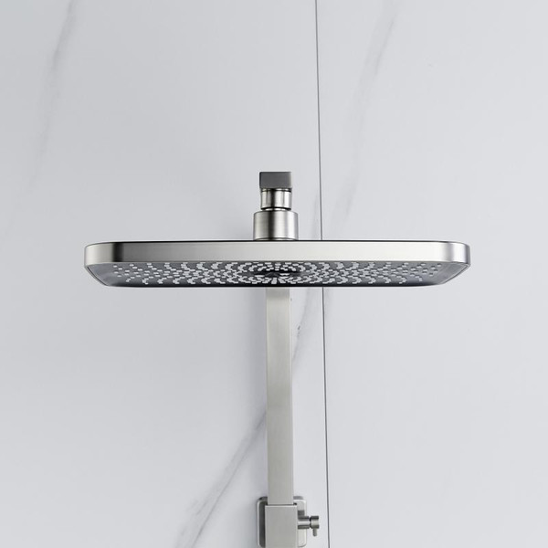 Изображение товара Душевая система со смесителем Shevanik S7036L (сатин)