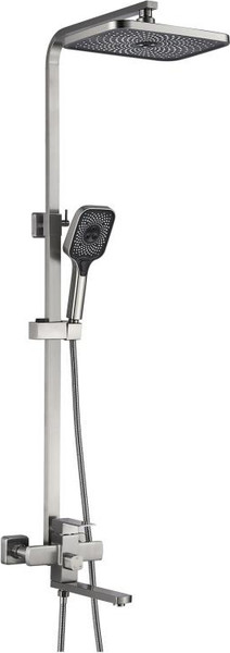 Изображение товара Душевая система со смесителем Shevanik S7036L (сатин)