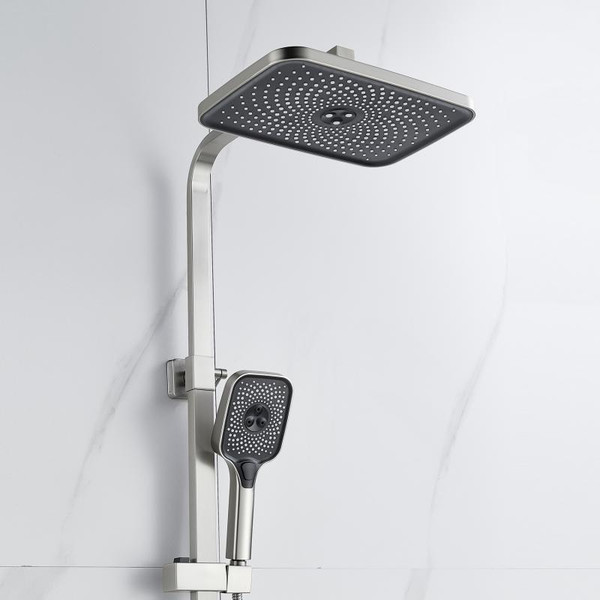 Изображение товара Душевая система со смесителем Shevanik S7036L (сатин)