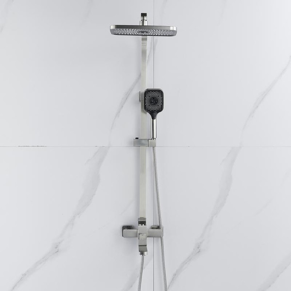 Изображение товара Душевая система со смесителем Shevanik S7036L (сатин)