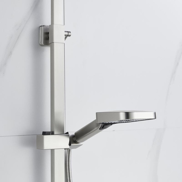 Изображение товара Душевая система со смесителем Shevanik S7036L (сатин)