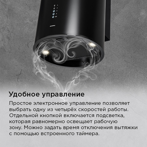 Изображение товара Вытяжка коробчатая Maunfeld Lee Wall 39 Long (черный)