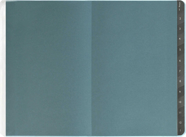 Изображение товара Еженедельник Escalada Буйвол 2026 / 70337 (80л, серый/голубой)