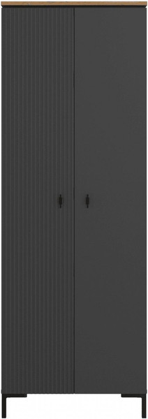 Изображение товара Шкаф Black Red White San Gimnignano SZF2D/70 (антрацитовый/дуб нокс, антрацитовый/готик)