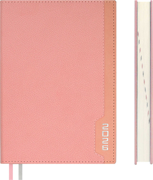Изображение товара Ежедневник Escalada Джут 2026 / 70235 (176л, розовый)