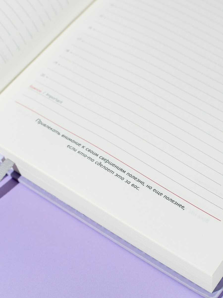 Изображение товара Ежедневник Escalada Джут 2026 / 70236 (176л, сиреневый)