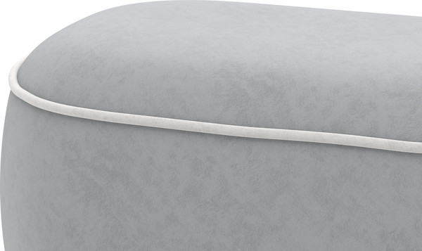 Изображение товара Пуф Олмеко Лона (уголь/сильвер)