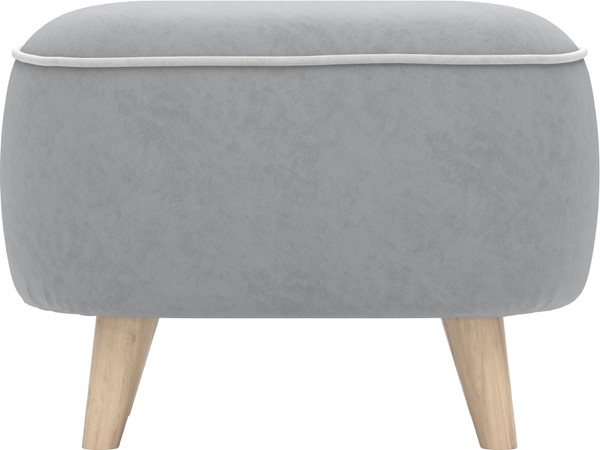 Изображение товара Пуф Олмеко Лона (уголь/сильвер)