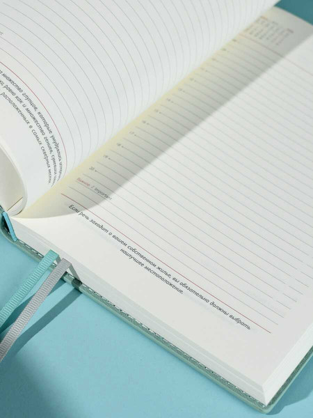 Изображение товара Ежедневник Escalada Джут 2026 / 70237 (176л, мятный)