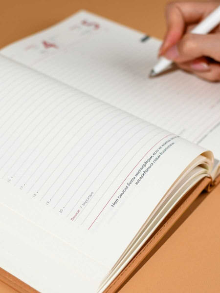 Изображение товара Ежедневник Escalada Джут 2026 / 70238 (176л, бежевый)