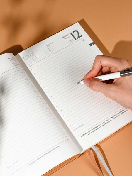 Изображение товара Ежедневник Escalada Джут 2026 / 70238 (176л, бежевый)