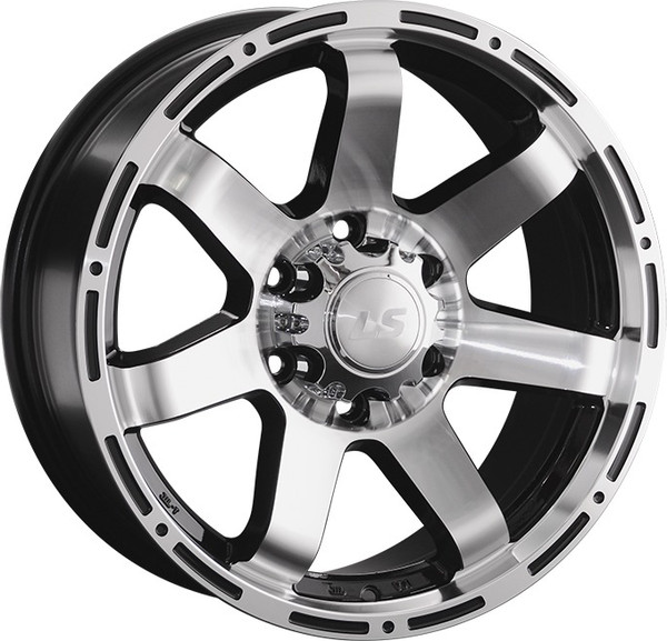 Изображение товара Литой диск LS wheels LS 1289 17x7.5" 6x139.7мм DIA 106.1мм ET 25мм BKF