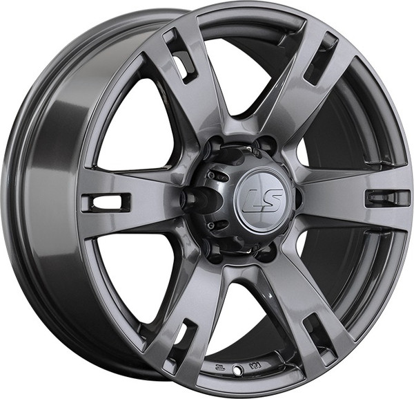 Изображение товара Литой диск LS wheels LS 182 17x8" 6x139.7мм DIA 100.1мм ET 25мм GM