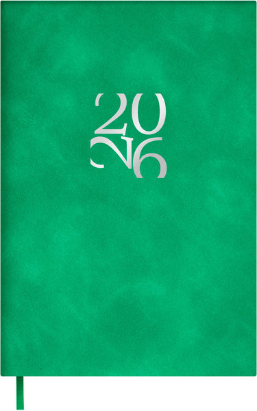 Изображение товара Ежедневник Escalada Бейбискин 2026 / 70318 (120л, зеленый)