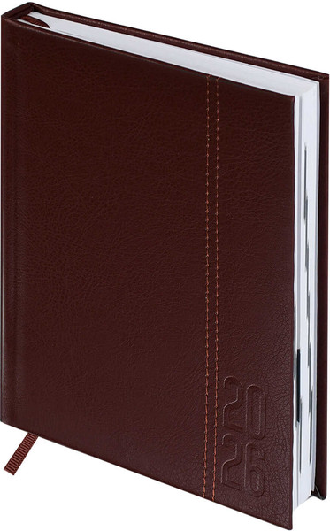 Изображение товара Ежедневник Escalada Наппа 2026 / 70284 (176л, коричневый)