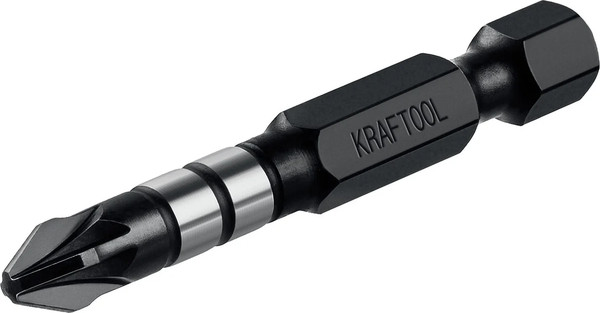 Изображение товара Набор бит Kraftool Impact Pro PZ 2 / 26193-2-50-S2 (2шт)