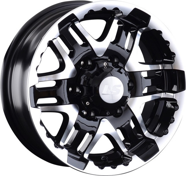 Изображение товара Литой диск LS wheels LS 894 15x6.5" 6x139.7мм DIA 106.1мм ET 0мм BKF
