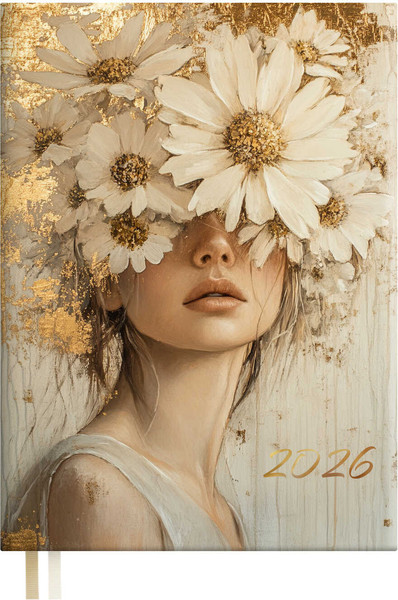 Изображение товара Ежедневник Escalada Золотая эстетика 2026 / 70309 (176л)