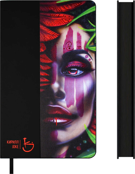 Изображение товара Ежедневник Escalada Портрет в перьях / 70673 (160л)