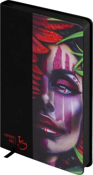 Изображение товара Ежедневник Escalada Портрет в перьях / 70673 (160л)