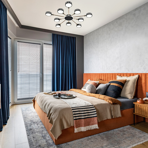 Изображение товара Люстра ESCADA 10206/10 LED (черный/золото)