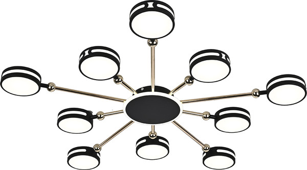 Изображение товара Люстра ESCADA 10206/10 LED (черный/золото)