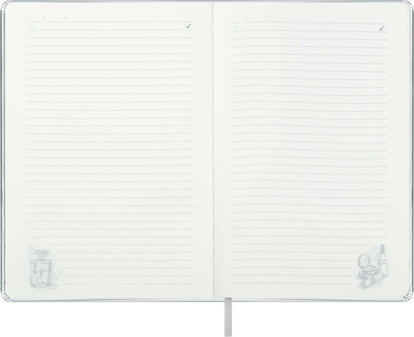 Изображение товара Ежедневник Escalada Лайка / 70594 (164л, серебряный металлик)