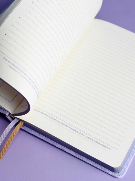 Изображение товара Ежедневник Escalada Джут / 70645 (160л, фиолетовый)