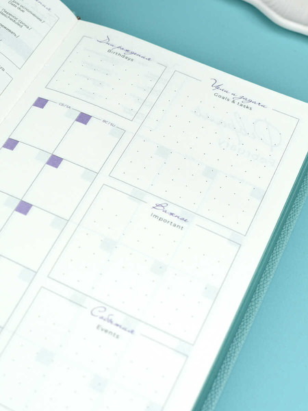 Изображение товара Ежедневник Escalada Джут / 70646 (160л, мятный)